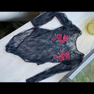 Express Lace Bodysuit